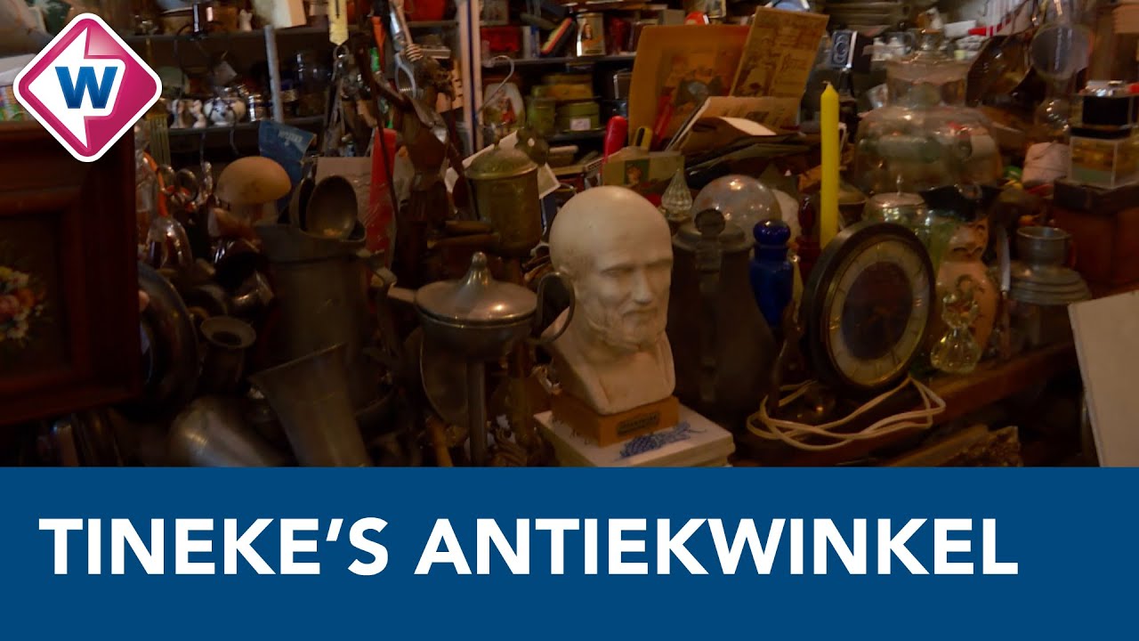 Tineke's antiekwinkel puilt uit van de oude spullen - OMROEP WEST