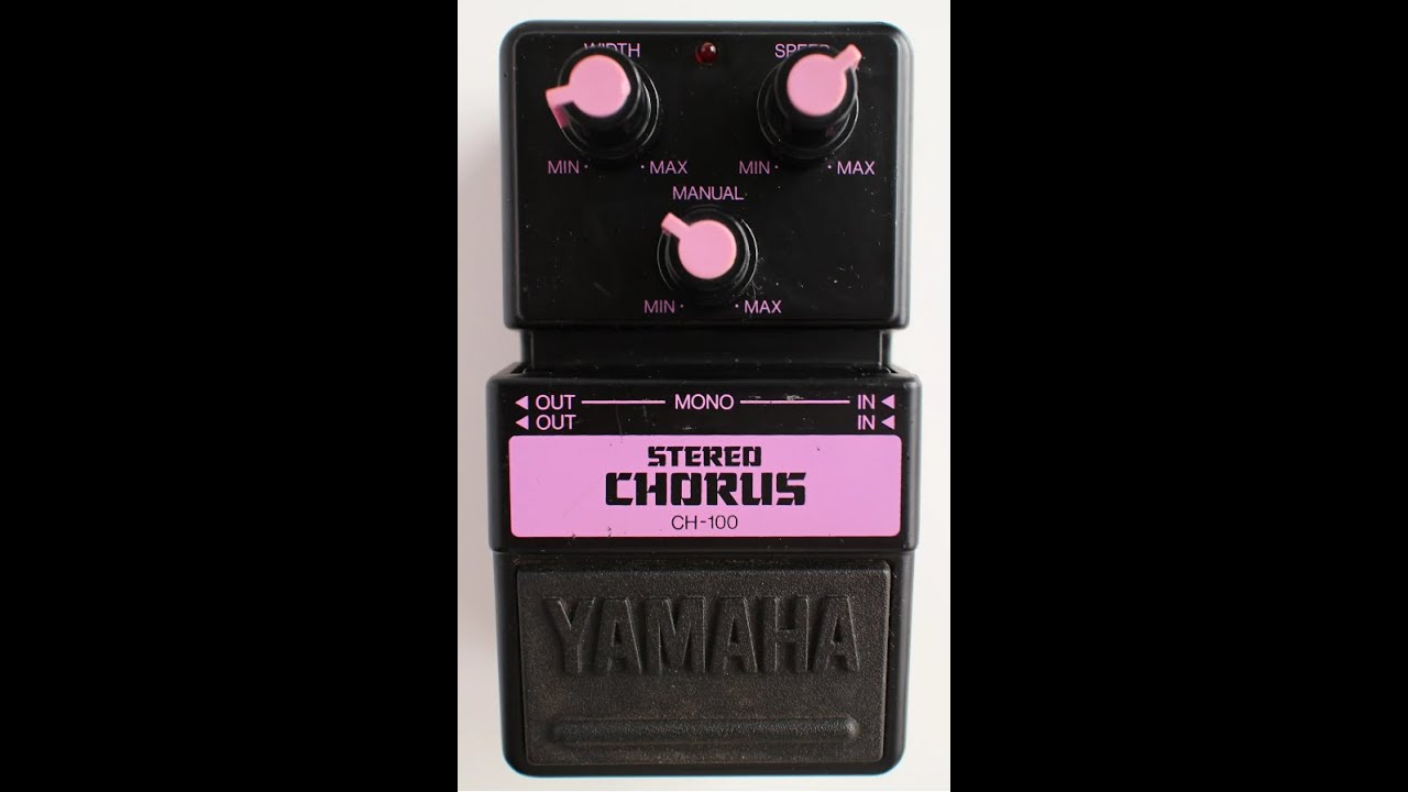 CHECK PEDAL CHORUS YAMAHA CH-100
