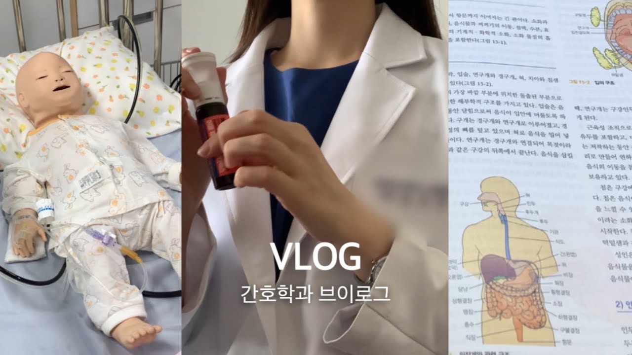 간호학과 브이로그 | 10전공.. 지옥같은 시험기간 ☠️