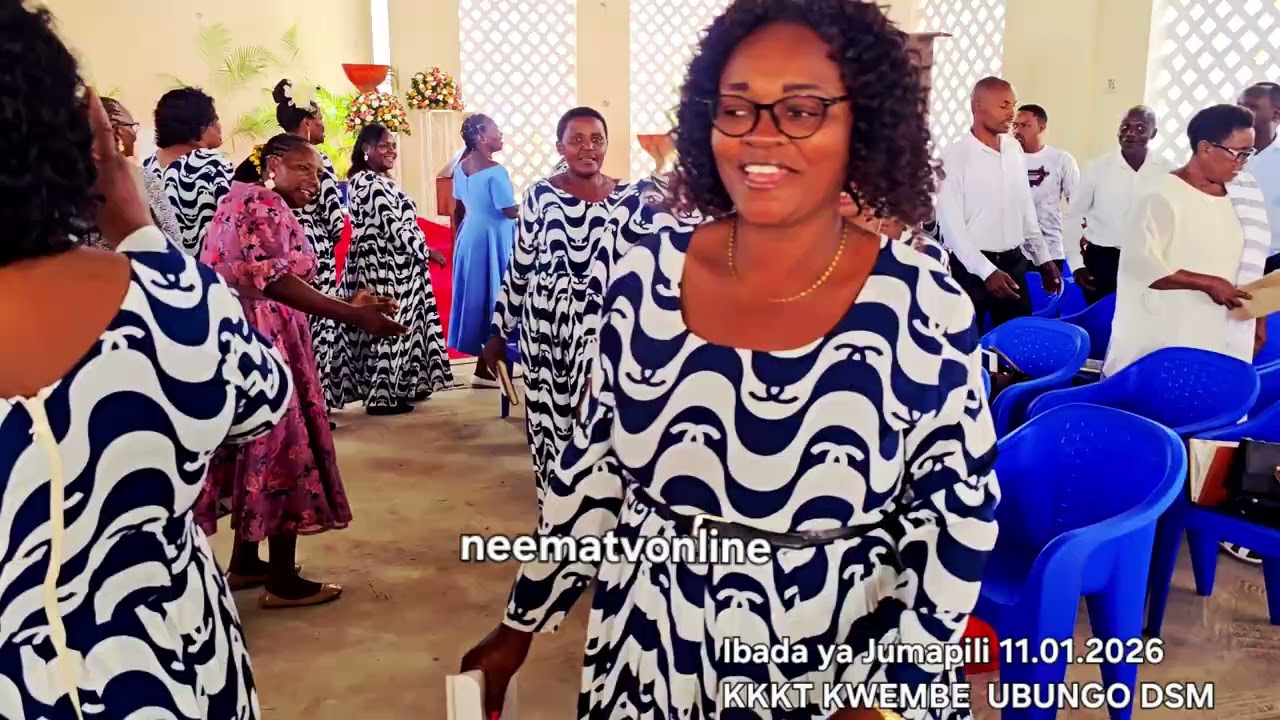 YESU ANASEMA NJOO ULIVYO || KWAYA KUU KKKT KWEMBE IBADA YA JUMAPILI 11.01.2026 #NenoUbatizowetu