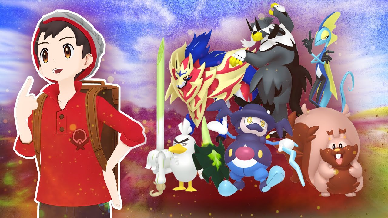 KANONICZNE Drużyny Protagonist&oacute;w z gier Pokemon (Alola, Galar oraz Paldea)