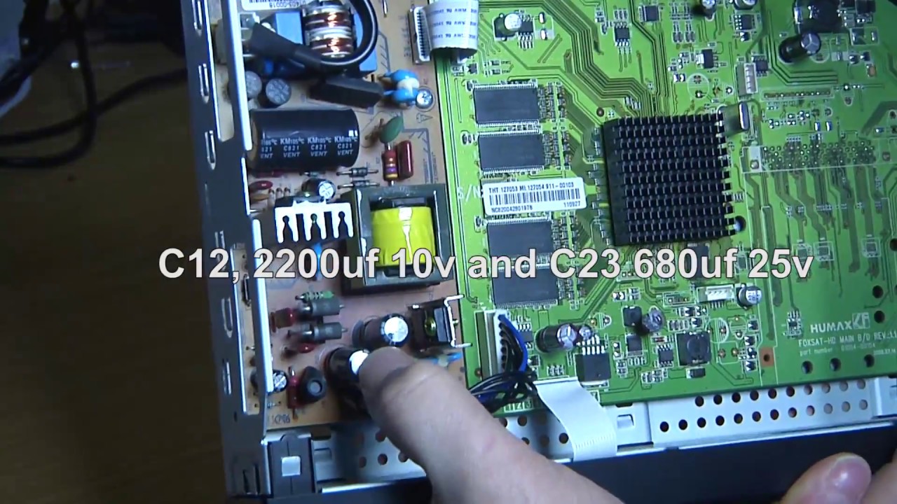 Humax satellite receiver repair - FREESAT HD