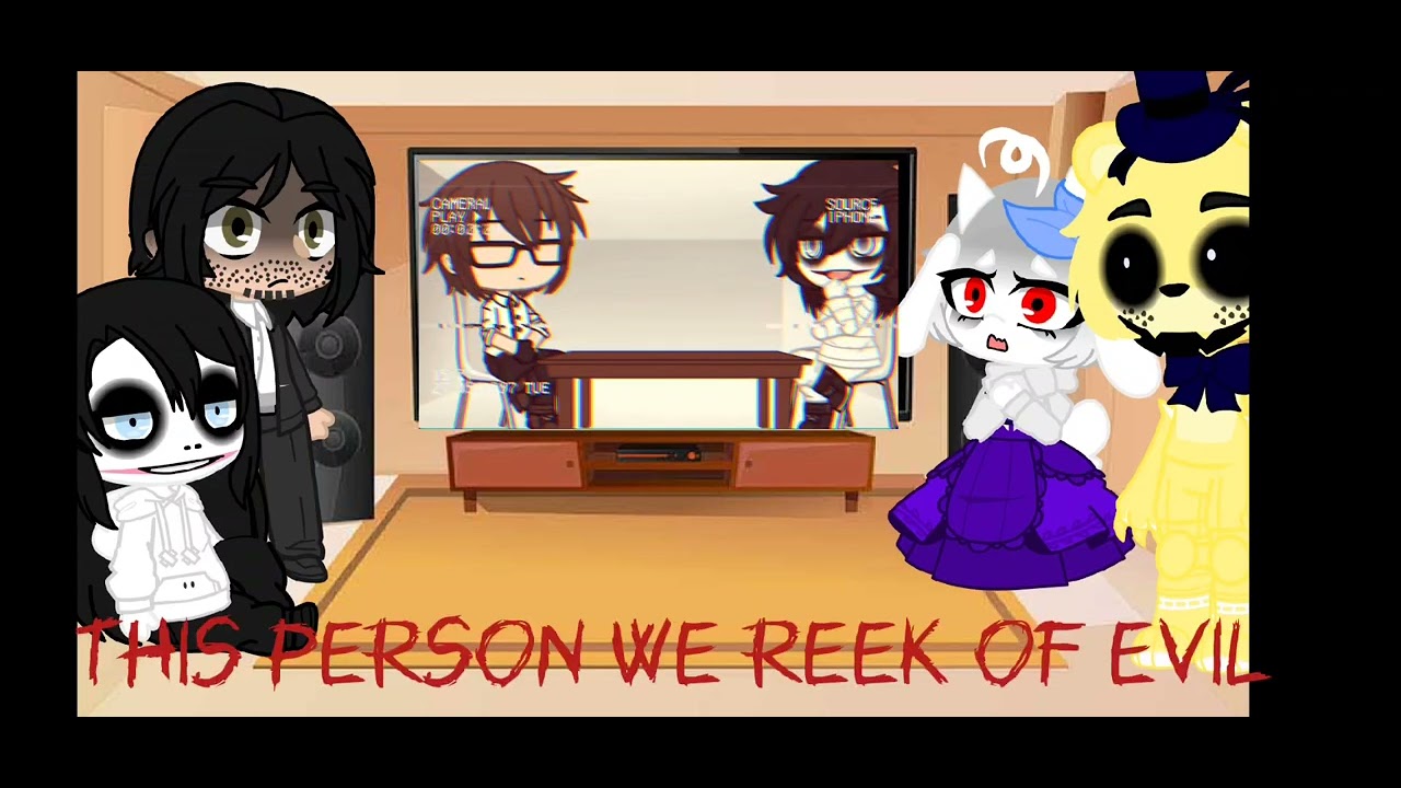 fandoms react to Jeff the killer gotcha life