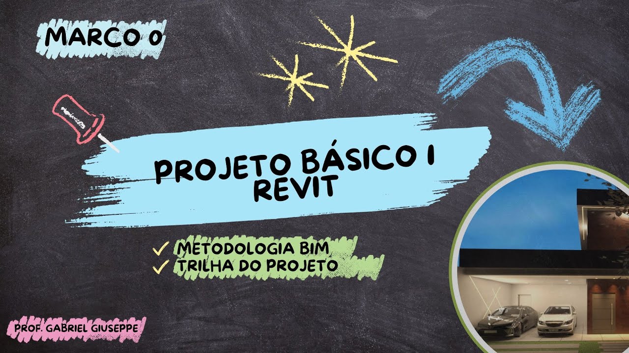Aula Marco Zero - Revit Básico: Introdução ao projeto