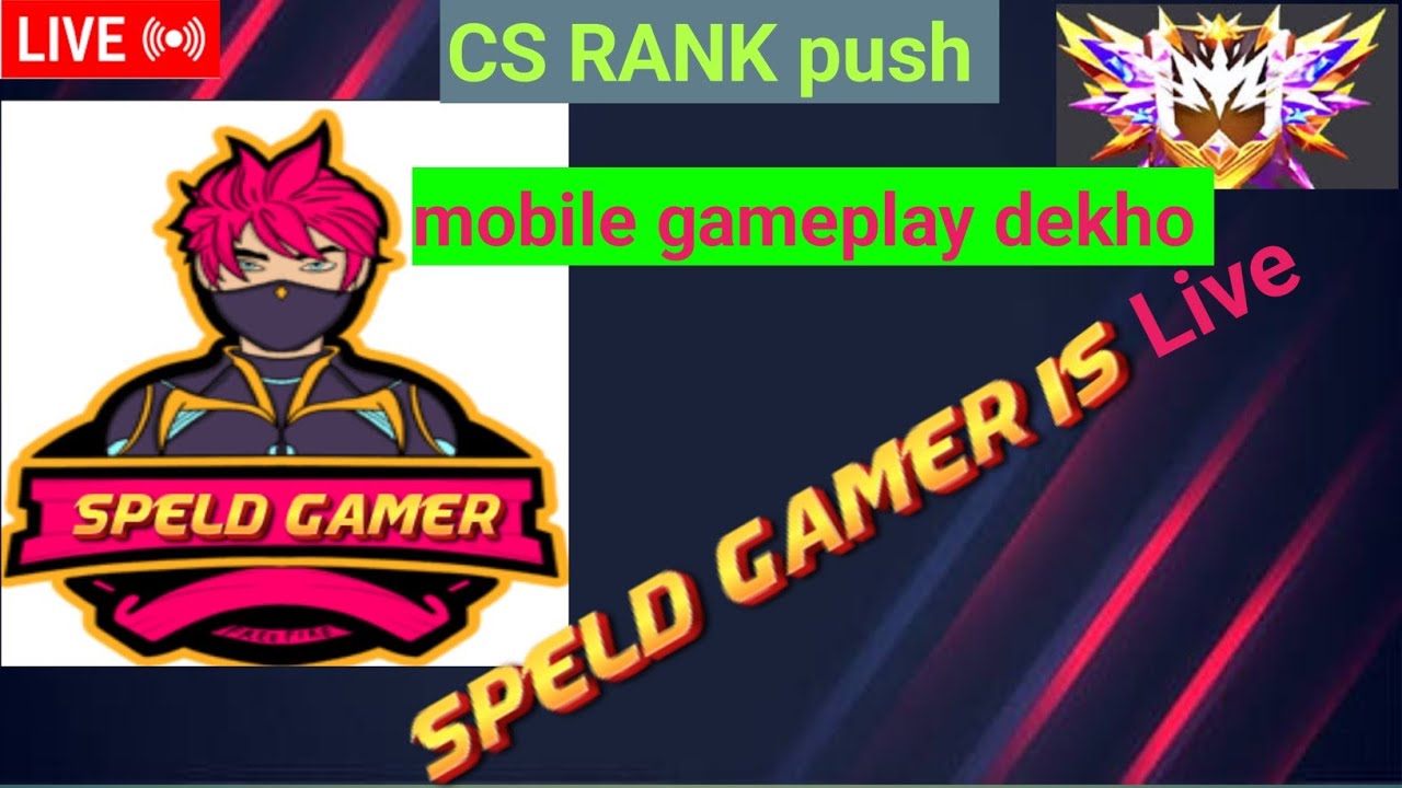 SPELD GAMER LIVE।। CS Rank push