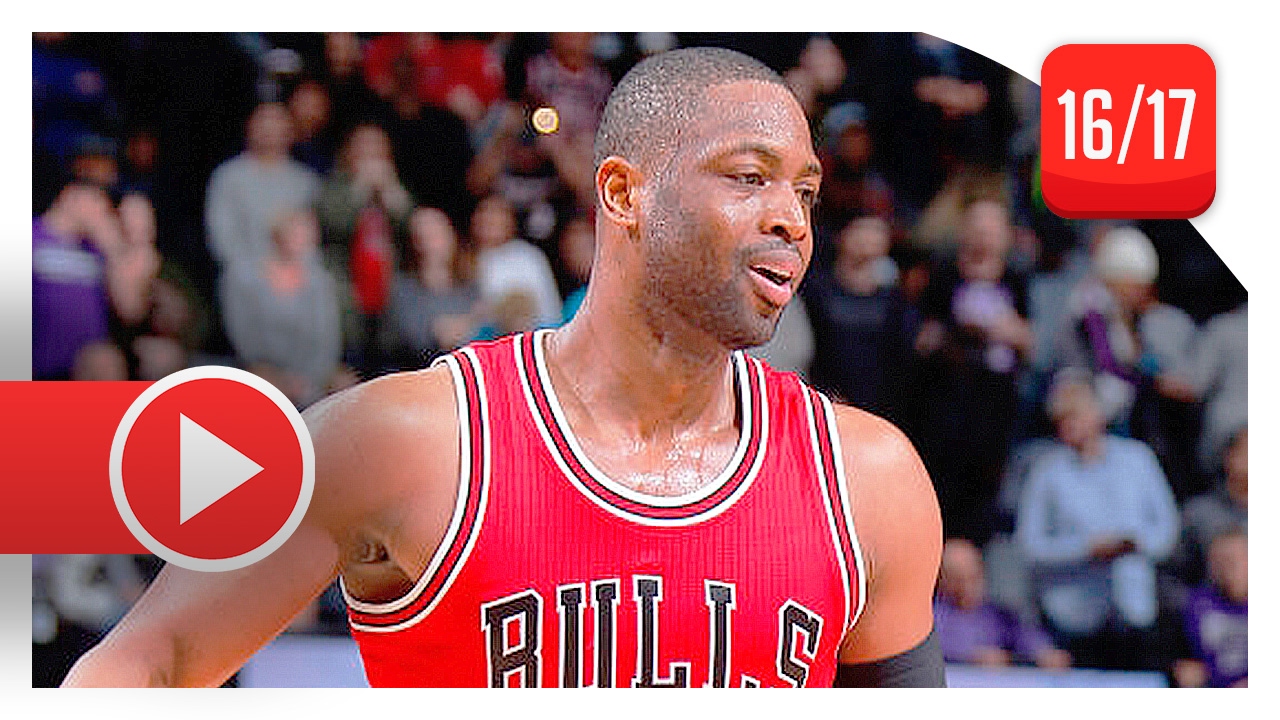 Dwyane Wade Full Highlights vs Kings (2017.02.06) - 31 Pts, 6 Reb, MV3 MODE!