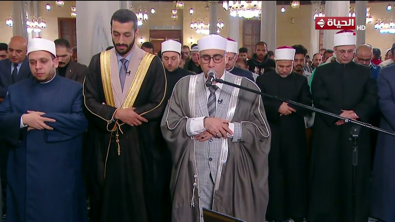 الشيخ عبد الناصر حرك يؤم المصلين في صلاة التراويح بمسجد الإمام الحسين | 2 رمضان