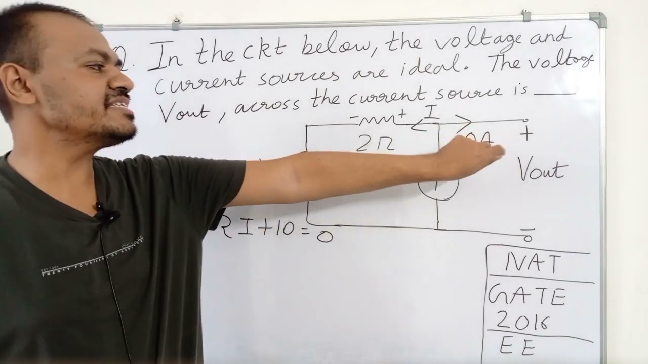Gate 2016 Electrical (EE) solutions | Network theory #Gate2023