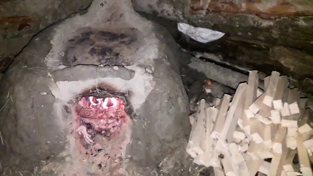 Free clay wood burning cook stove improved