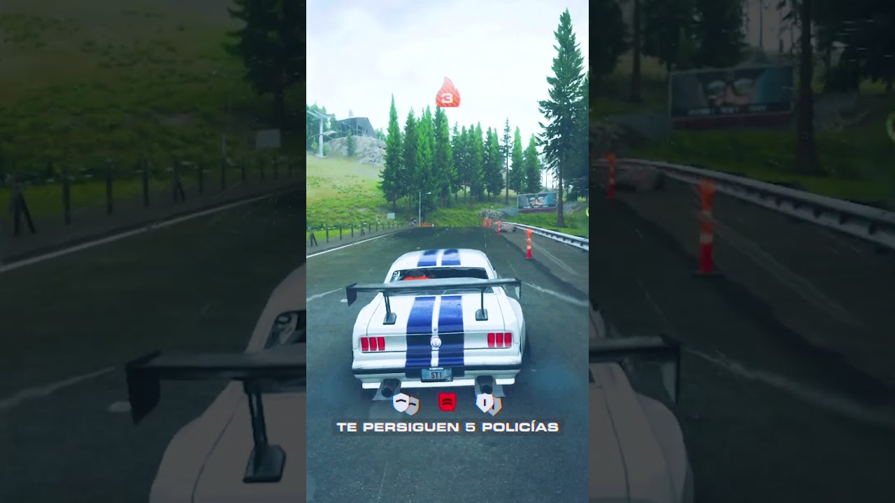 🚔💨 This is how we escaped from 5 cops at full speed! 🔥