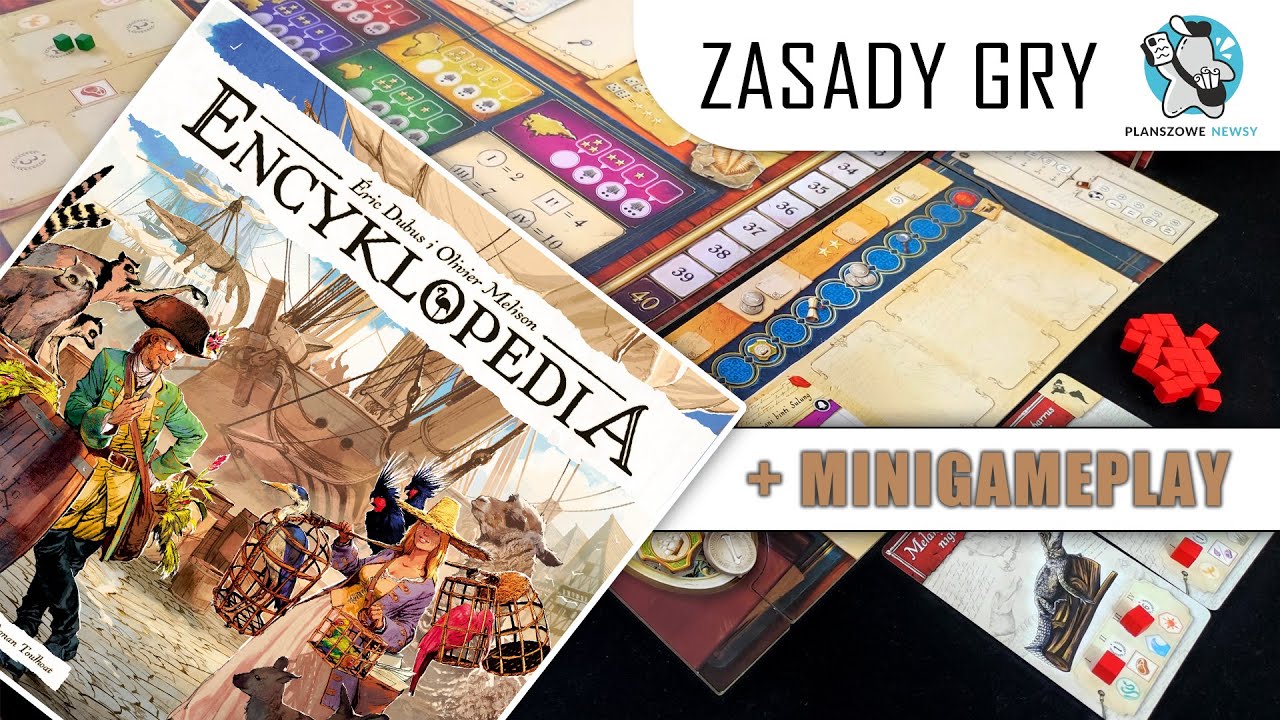 ENCYKLOPEDIA || Videoinstrukcja + minigameplay || Lucky Duck Games || Jak grać?
