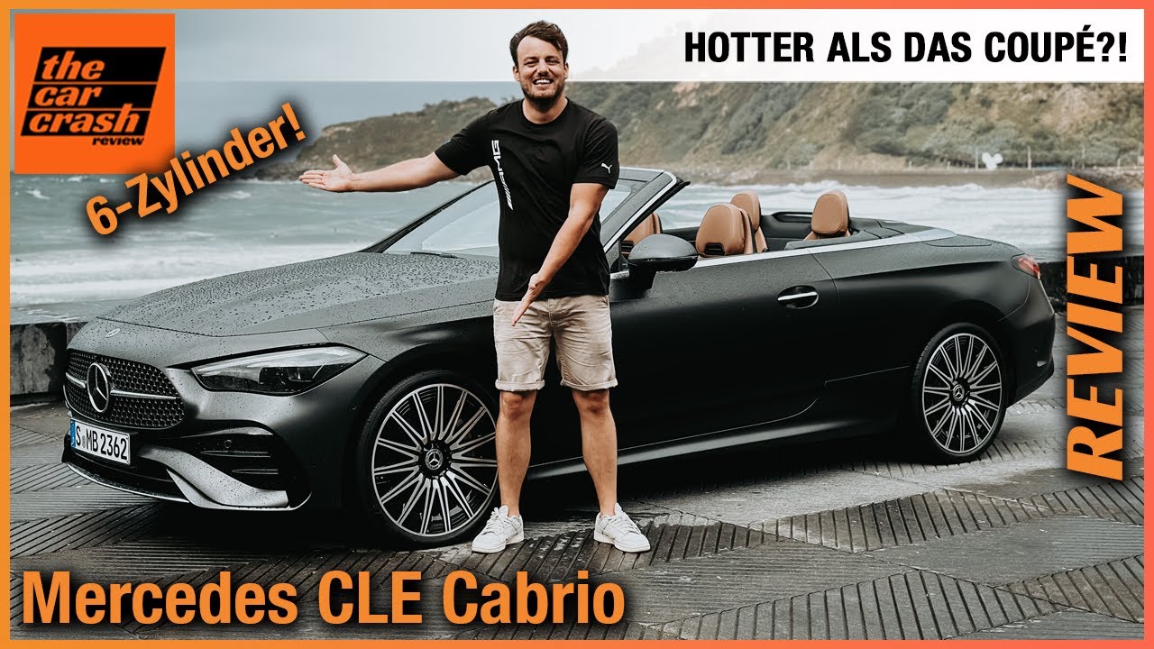 Mercedes CLE Cabrio (2024) Ist das Cabrio hotter als das Coupé?! Review | Test | 6-Zylinder | POV
