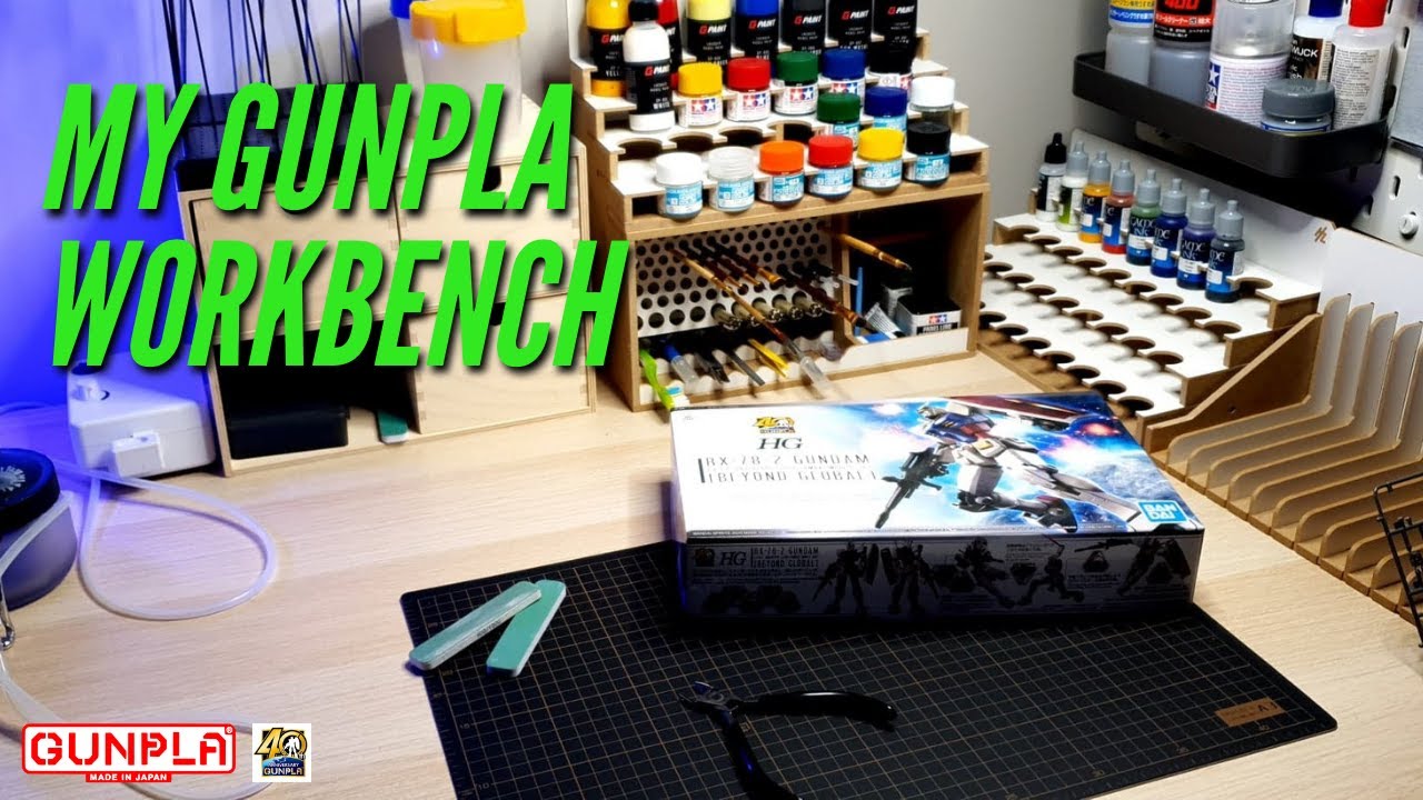 MY GUNPLA SETUP - WORKBENCH