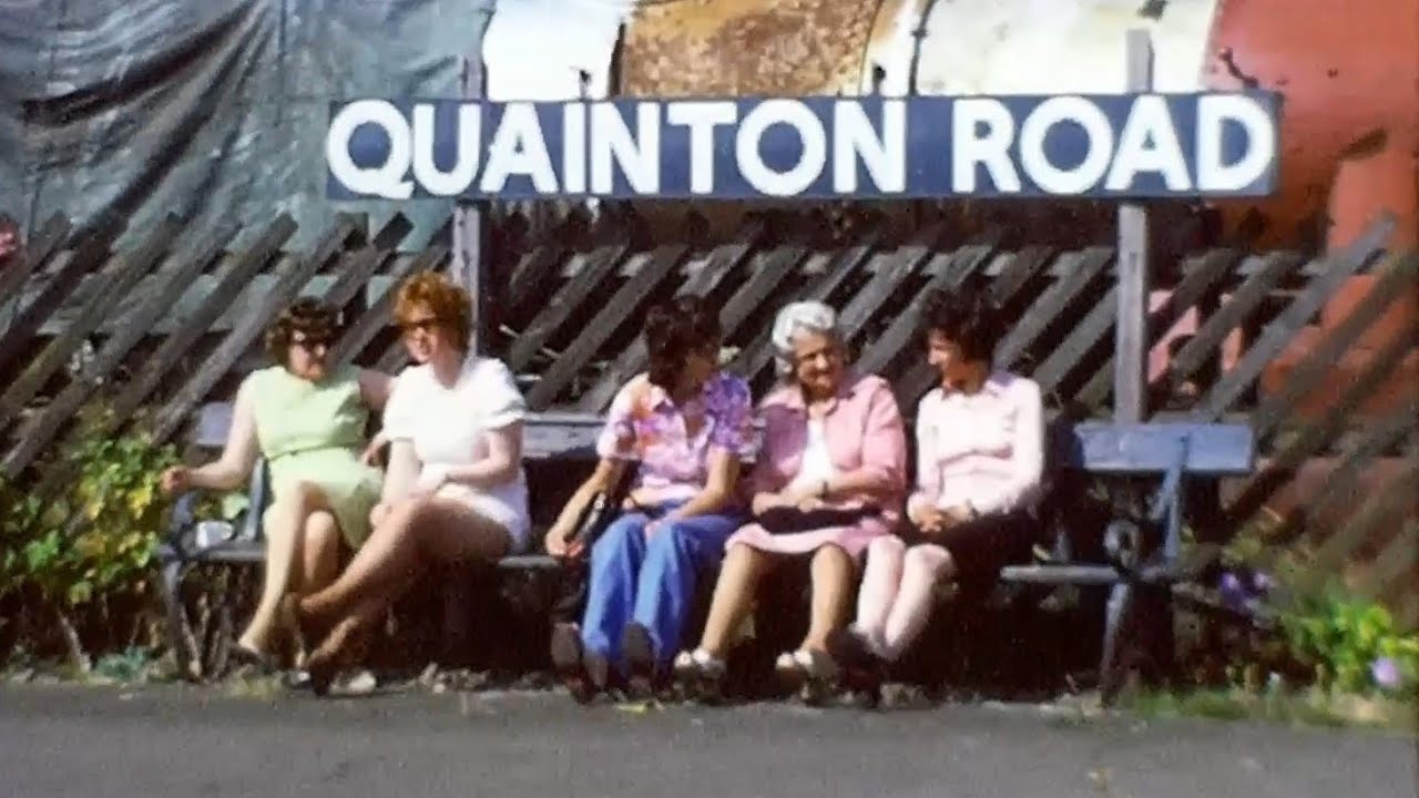 Homemade Railway 8mm Footage - Quainton Road Station, Buckinghamshire,  (Super 8 / Colour / Silent)