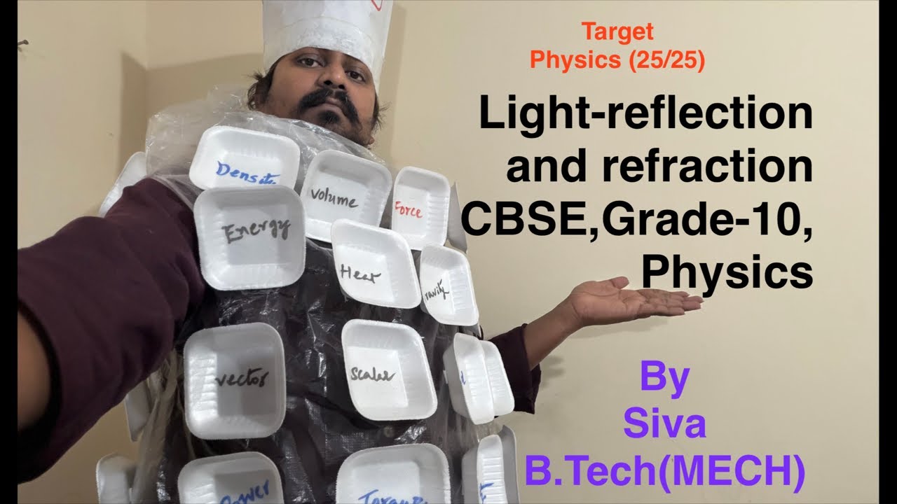 Light-reflection and refraction/CBSE/Grade-10/Physics( Class-1)