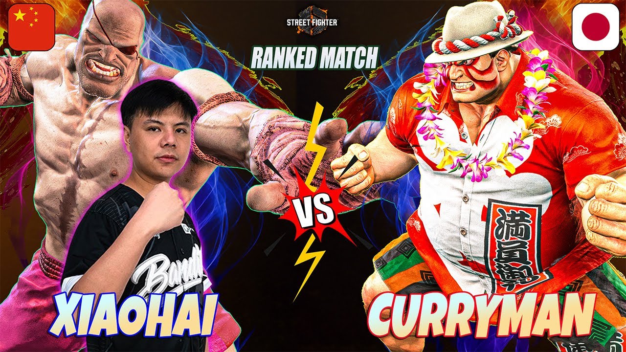 SF6 | XiaoHai (Sagat) vs CURRYMAN (E. Honda) 👉 High-Level Street Fighter 6 Gameplay