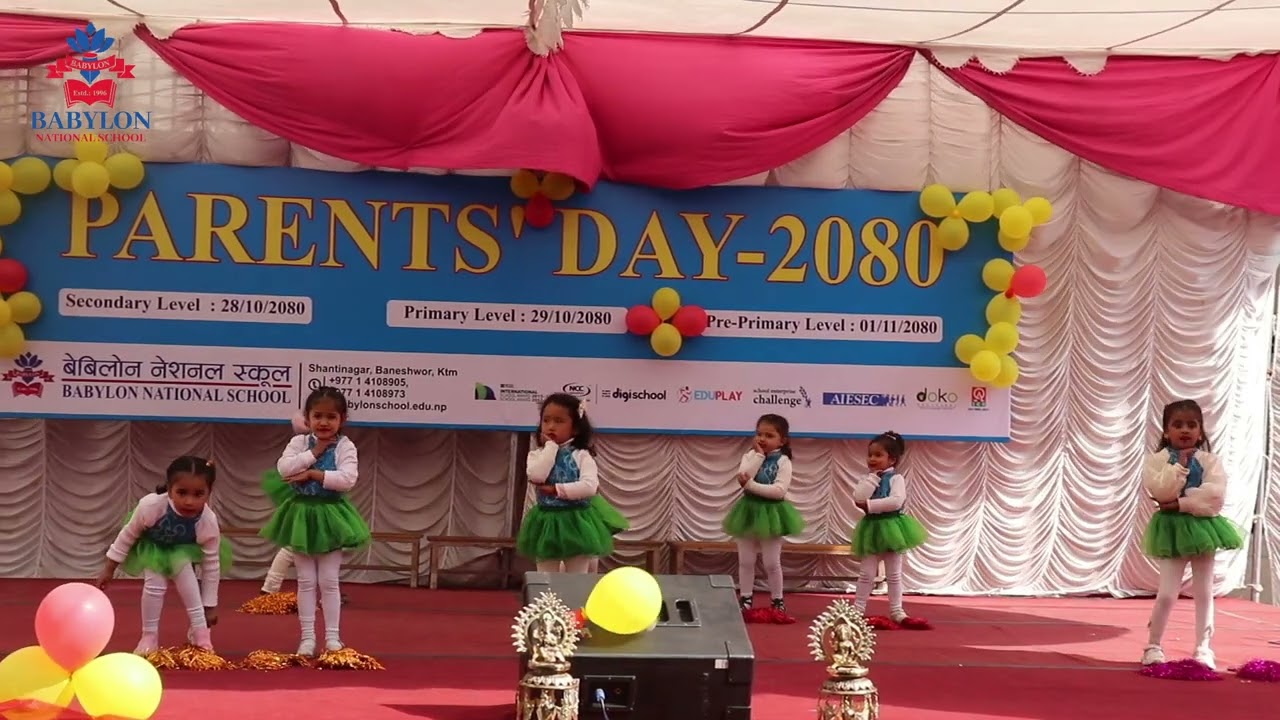 Waka Waka Dance || Parents Day - 2080 || Babylon National School