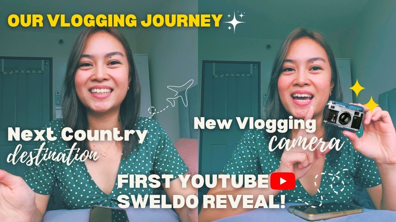 First YouTube Sweldo + New Vlogging Camera + Vlogging Journey | Daphne Barcelona