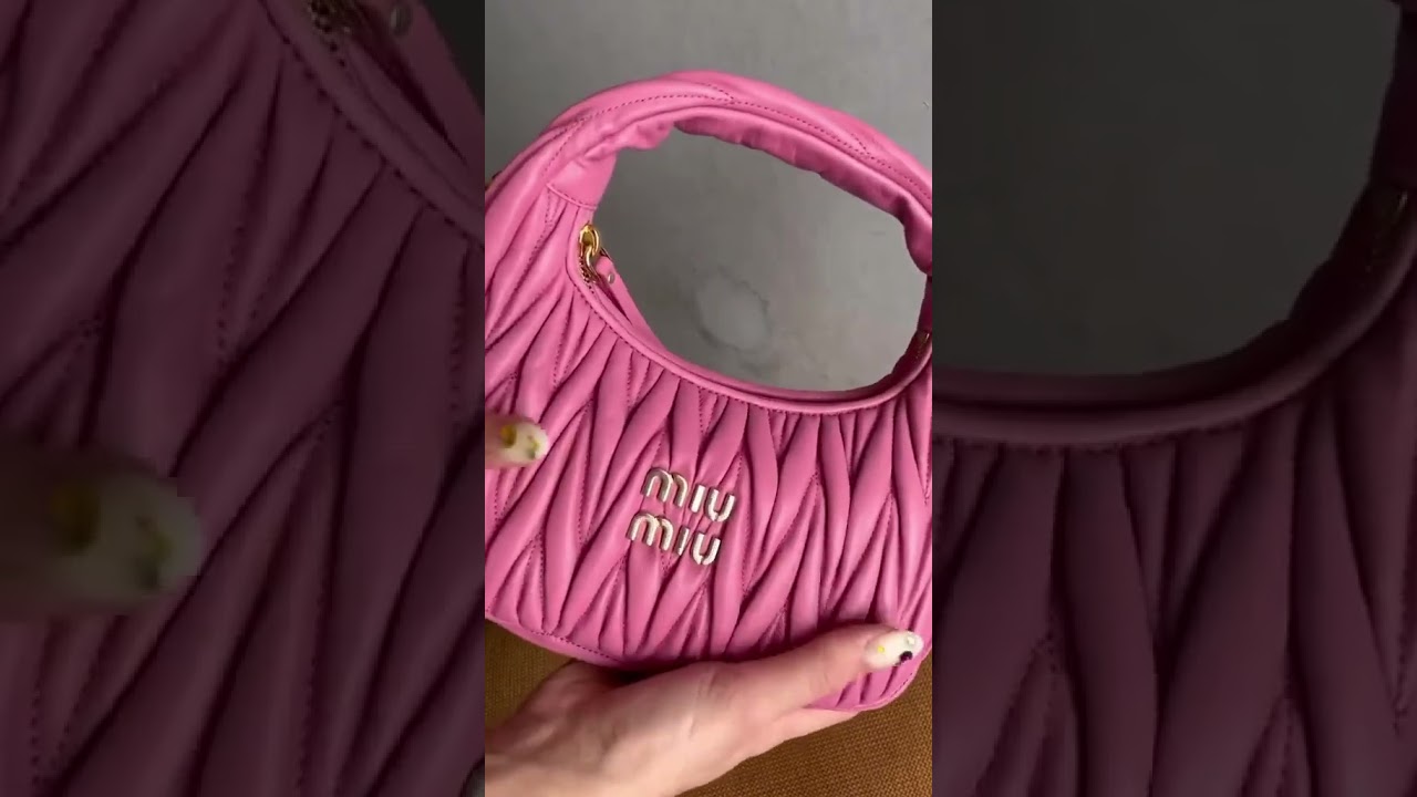 Unboxing miumiu with me  Just sooo cuteeeee🥹 #bagaddict #bagfactory #unboxingvideo