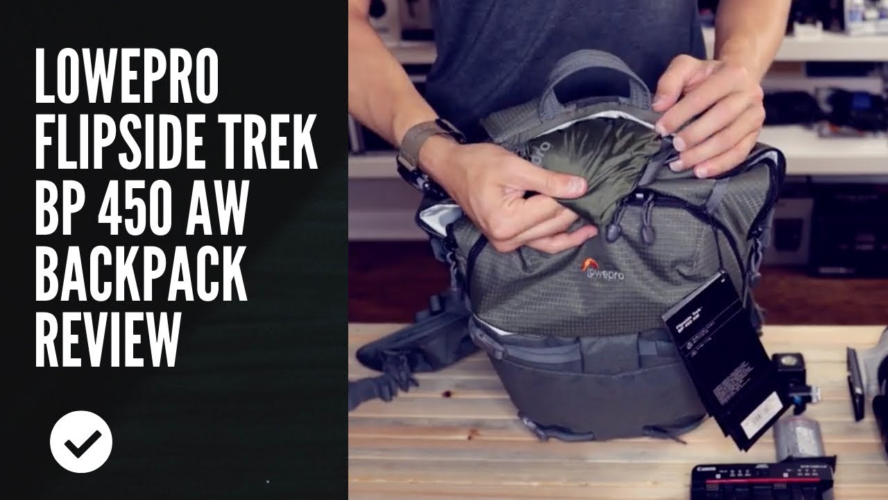 Обзор рюкзака Lowepro Flipside Trek BP 450 AW с камерой Canon 1DX Mark II