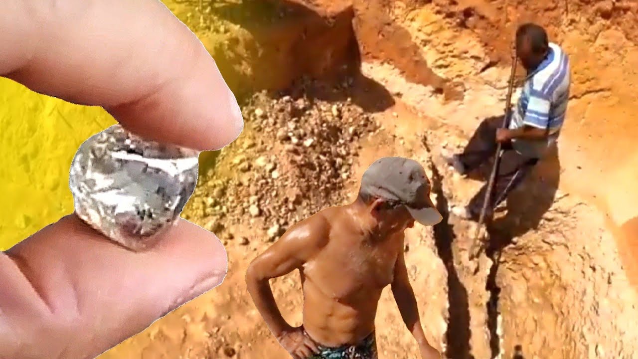 VEJA COMO É O SOLO QUE TEM DIAMANTE