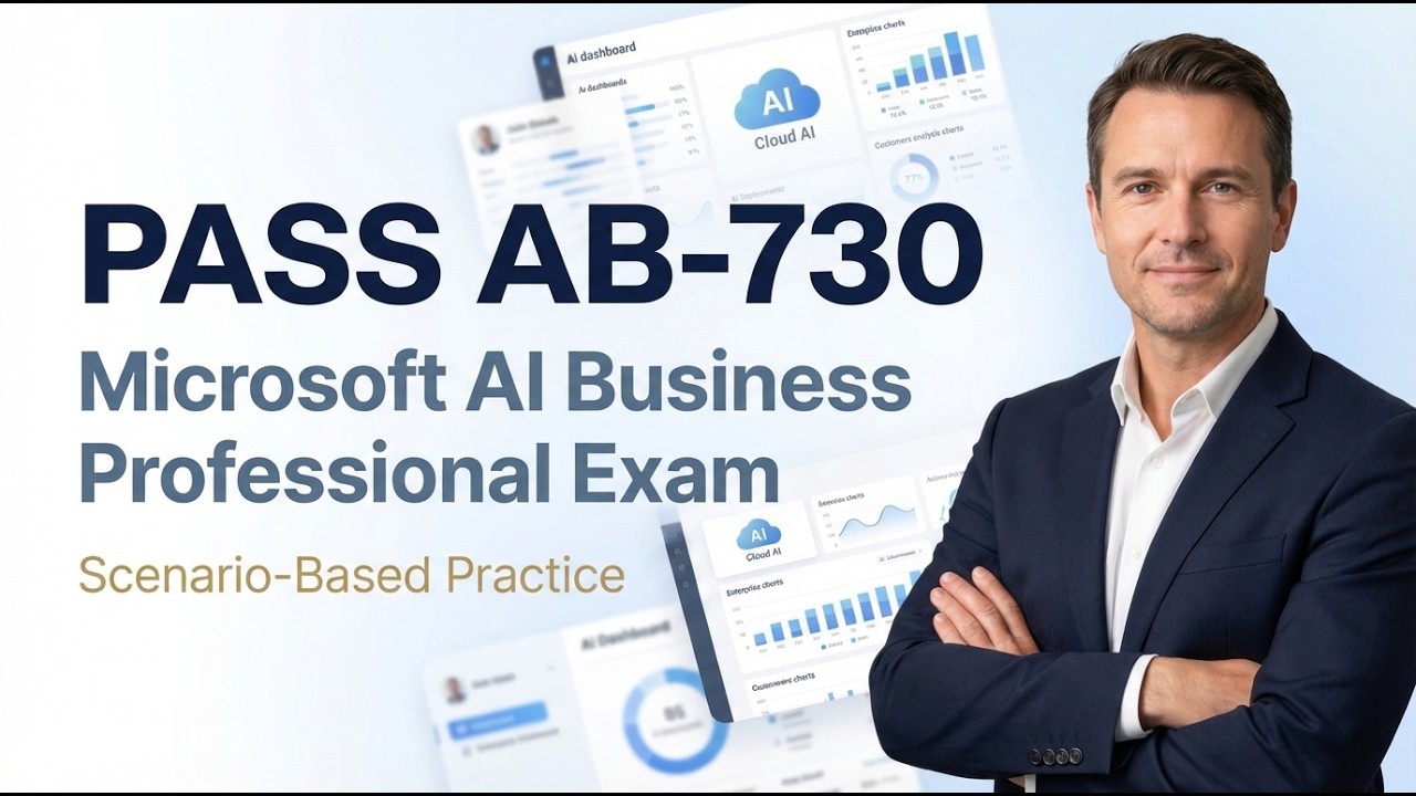 AB-730 Questions and Answers : Microsoft AI Business Professional Exam
