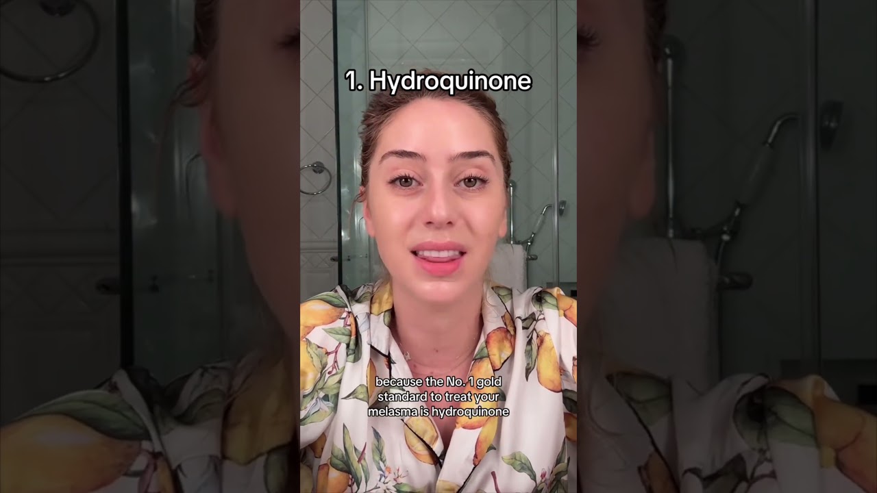 How I Transformed My Skin in My 30s as a Derm with Melasma Part 1 #shorts