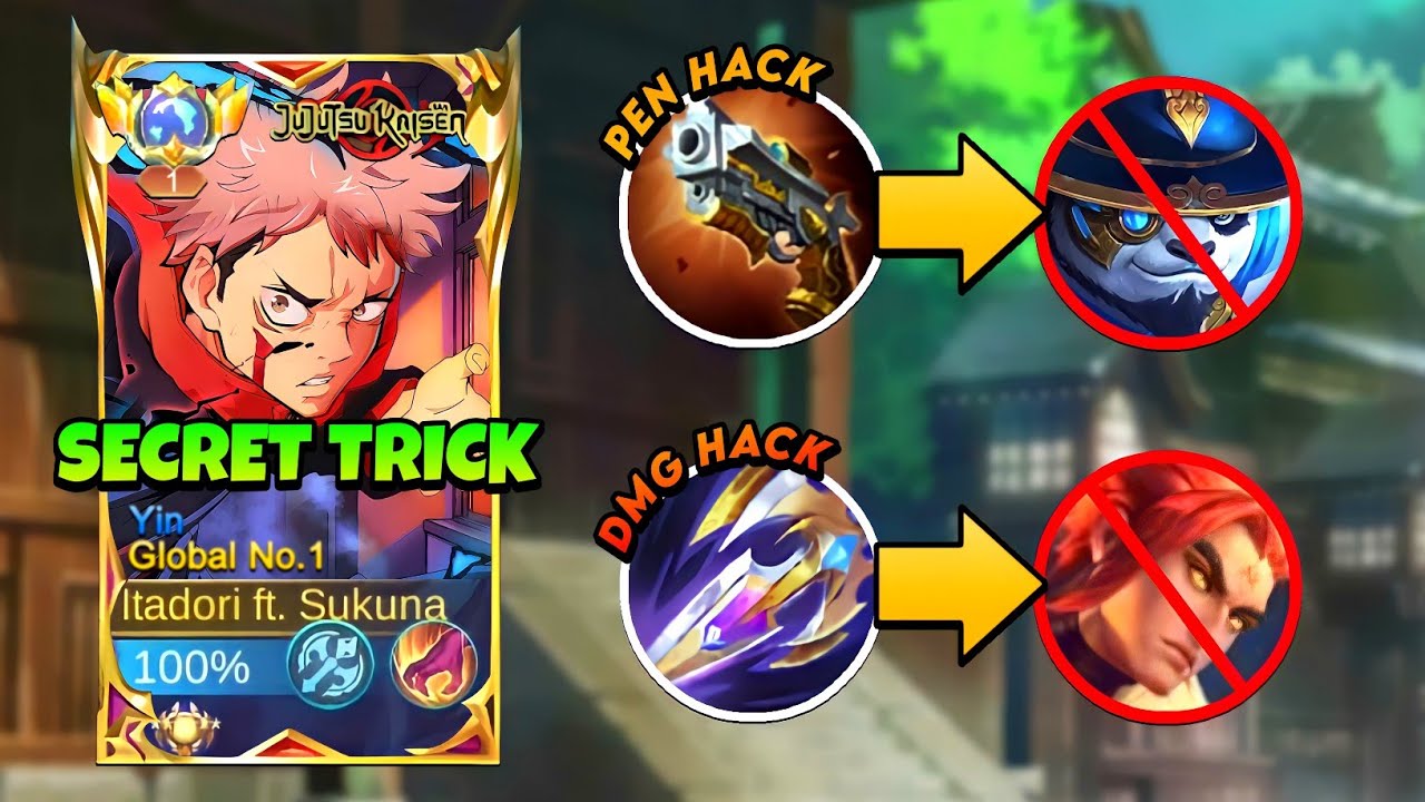 GLOBAL YIN NEW SECRET TRICK TO DOMINATE TANKY ENEMIES!!😱 YIN BEST BUILD 2024