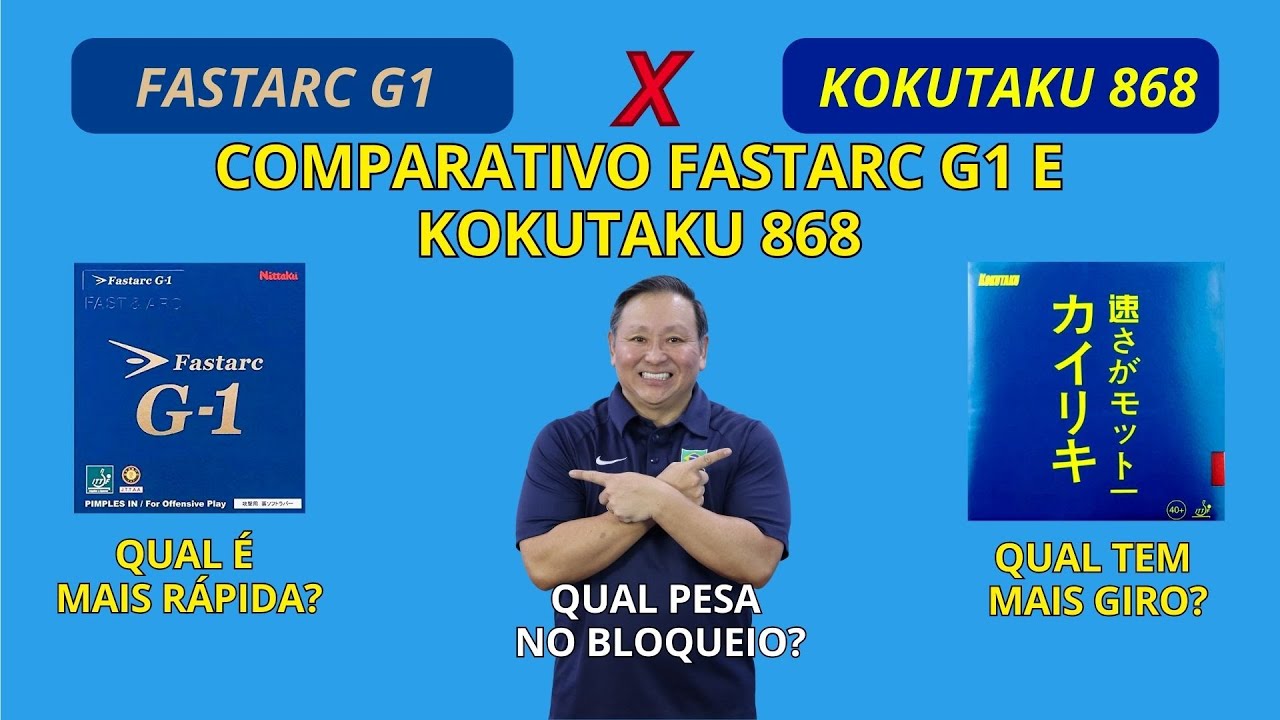 QUEM GANHA, FASTARC G1 X KOKUTAKU ESPONJA AZUL