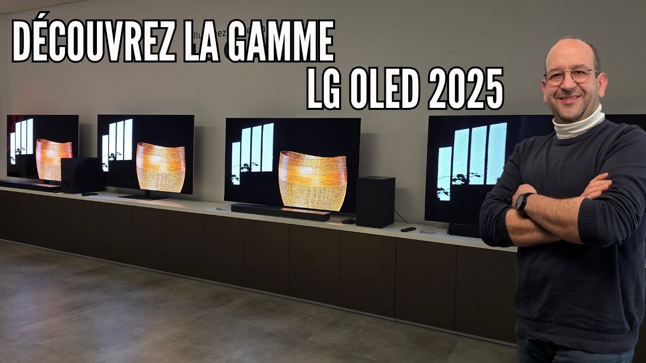LG GAMME OLED 2025 : B5, C5, G5 et M5... les prix et les infos et images