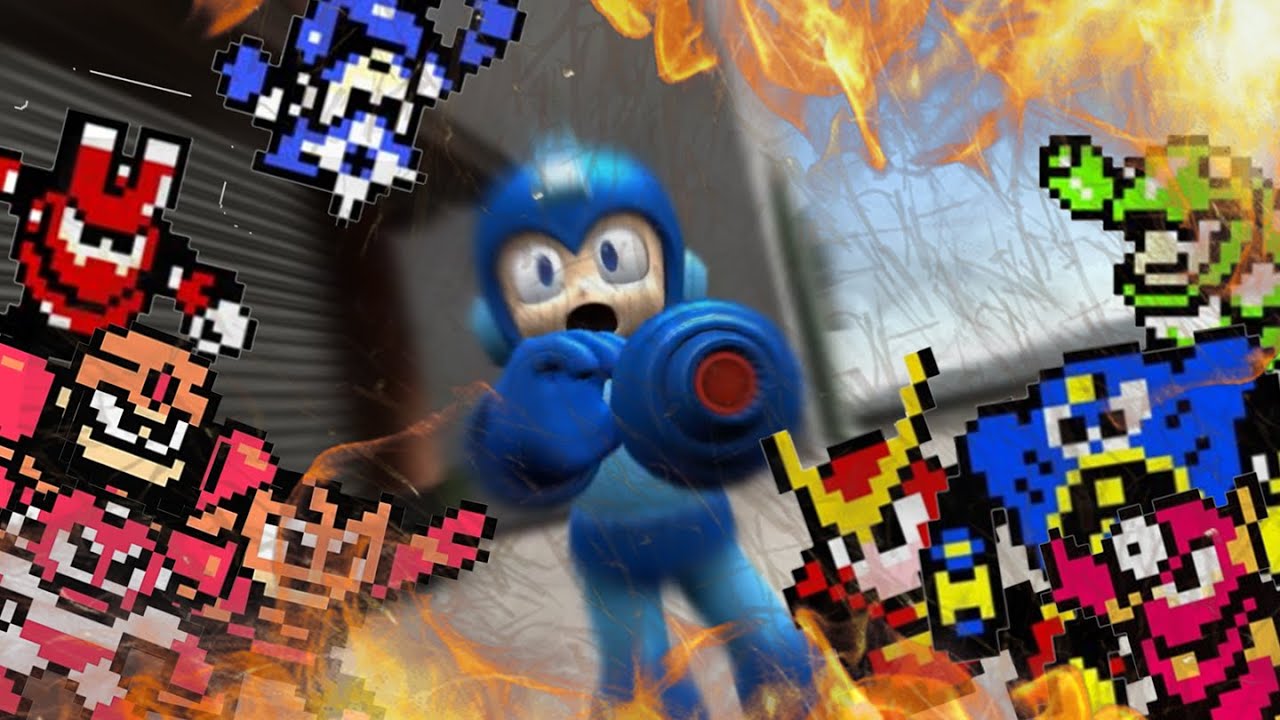 Короткометражка CJRS95: Вы оказались в слэшер-фильме, но это пародия на Mega Man.