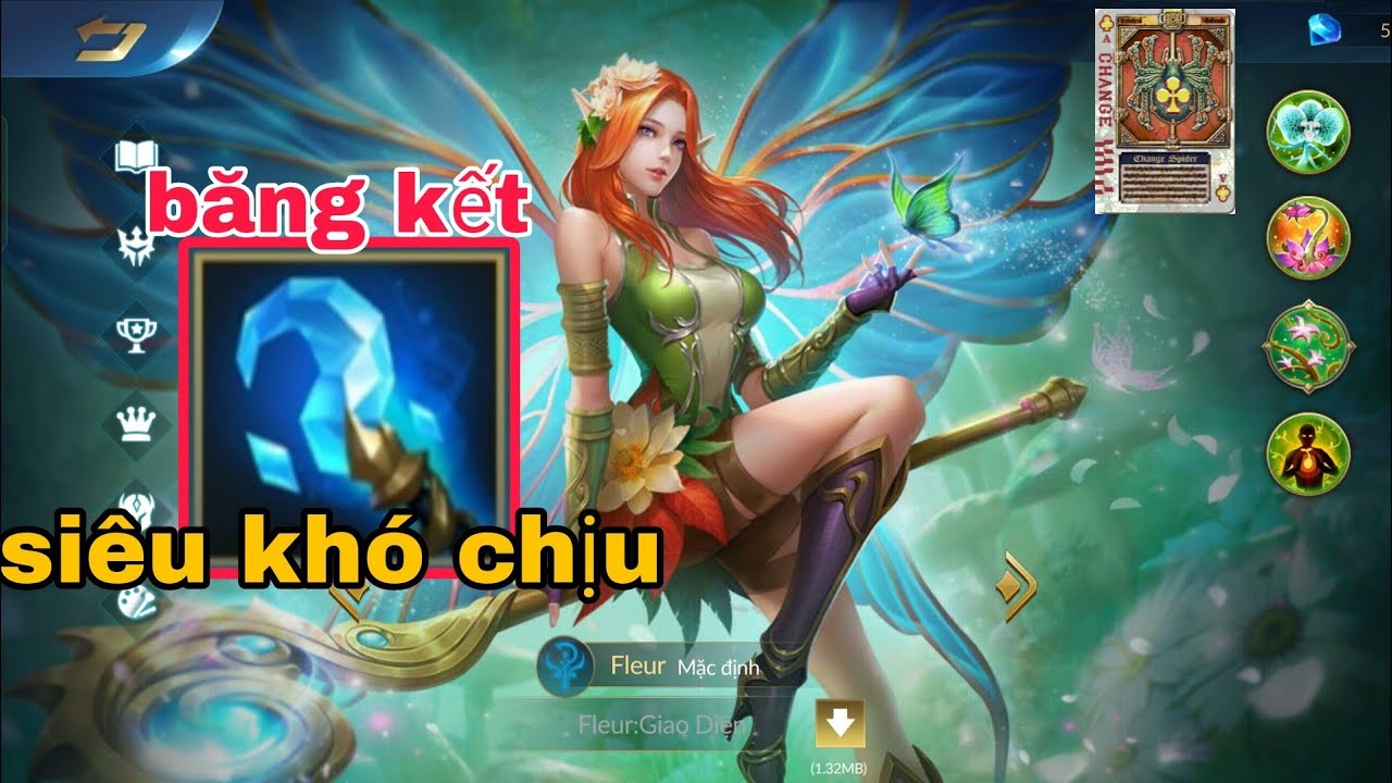 Loạn Chiến mobile: Fleur x trang bị băng kết khống chế làm chậm siêu khó chịu