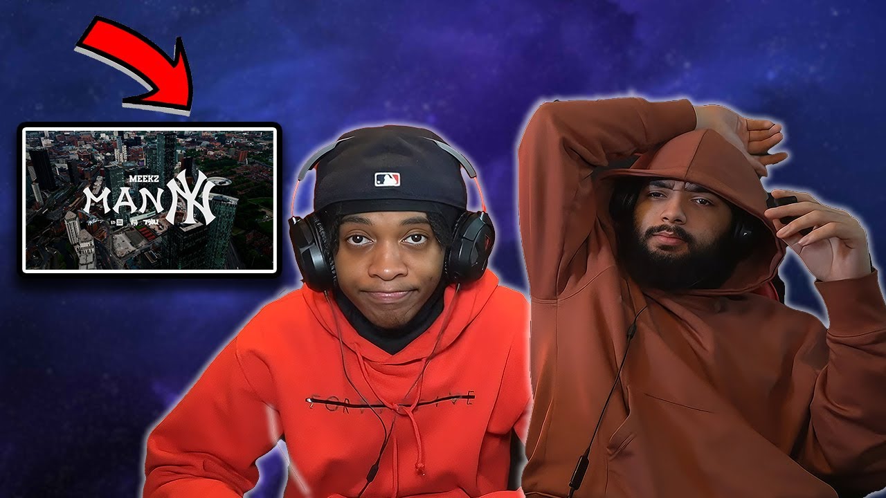 MADE HIS OWN REMIX 😨 | AMERICANS REACT TO MEEKZ - MANNY