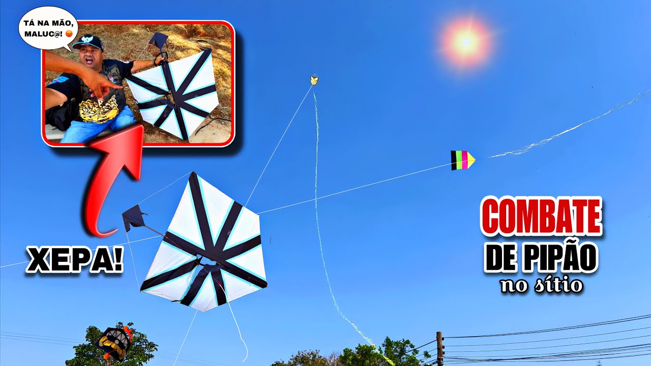 Pipão de 1,30M Avoado no Festival de Gigantes foi Resgatado! Xepa das Naves no Sítio de Atibaia! 😳🪁🔥
