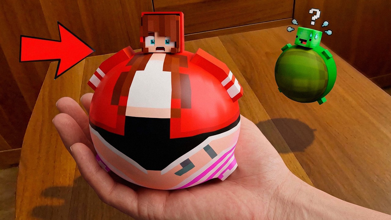 Эксперимент с шарами из Minecraft: Гравитация в смешанной реальности 🪐 🌀