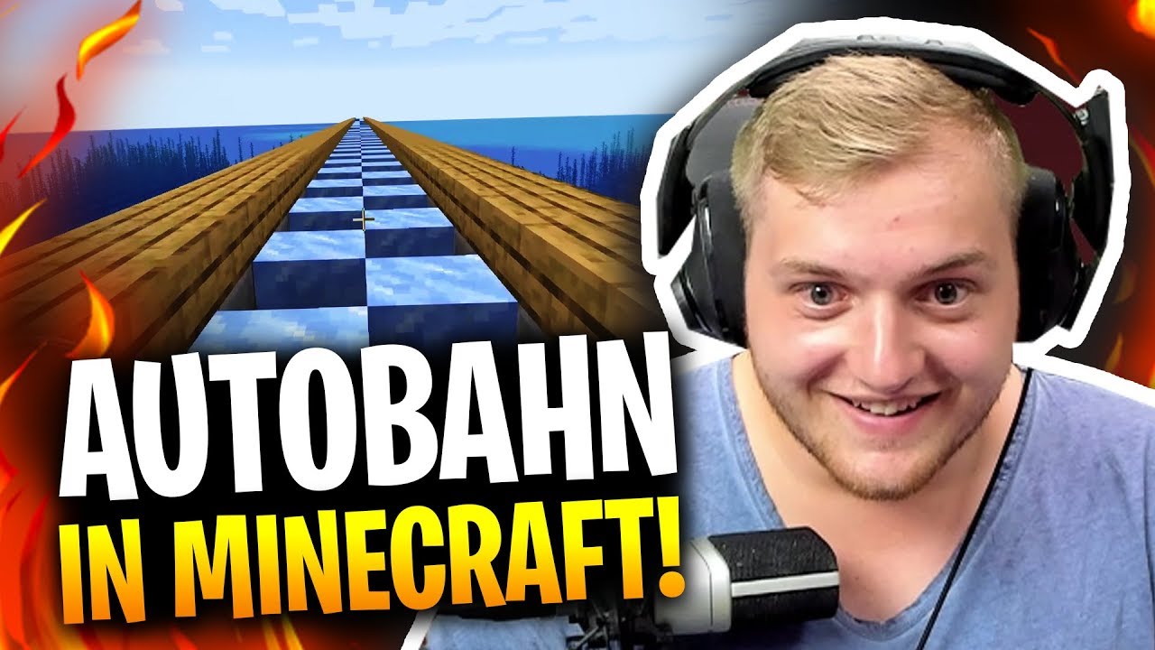 🤯🚗 Minecraft Autobahn?! | 💪🏼😂 starkes Teamwork!