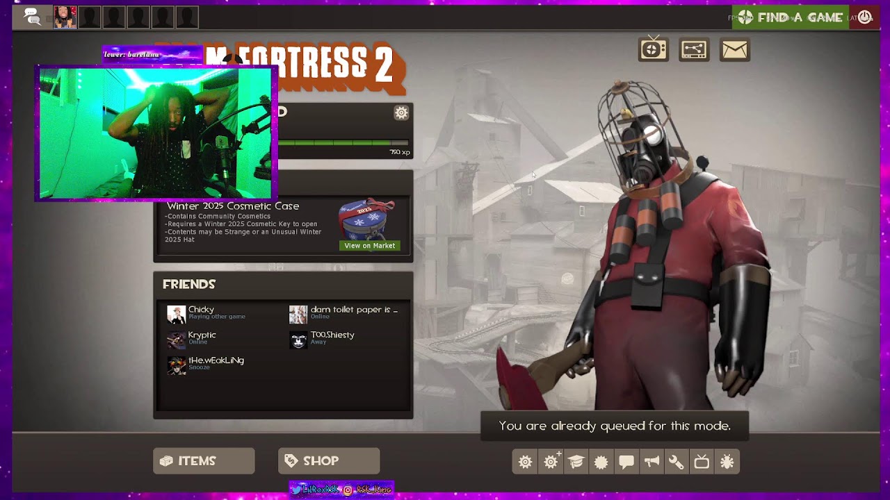 Lil Rex The TF2 NOOB