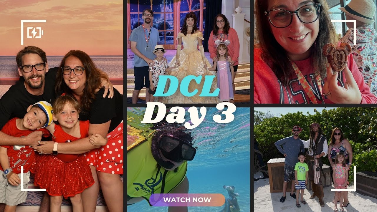 Disney Wish Day 3 Recap | Castaway Cay Adventures & Our Final Night Onboard