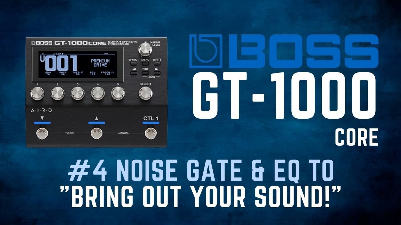 MAKE OR BREAK YOUR GUITAR TONE (GATE & EQ)