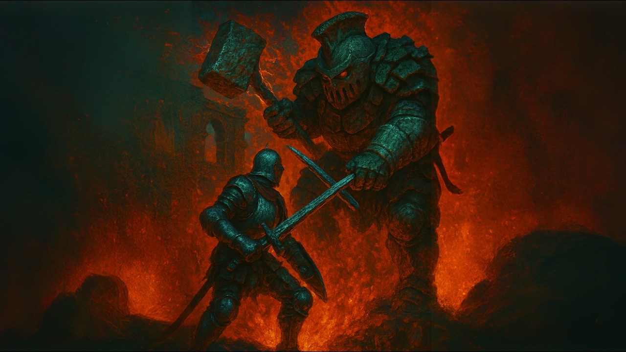 Dark souls La trilogia Ep 5 1v1 contra havel la roca
