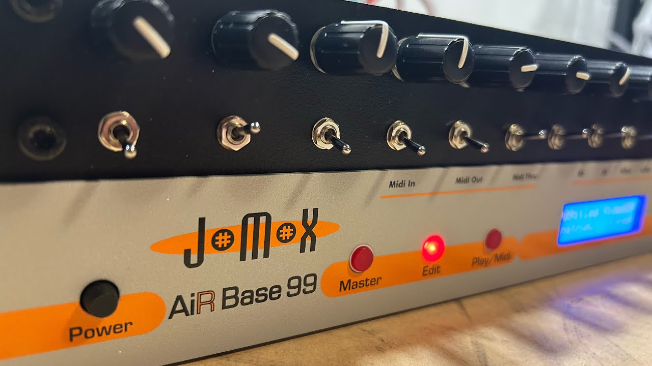 Jomox AirBase 99 and DIY Mixer + Akai MPC techno 