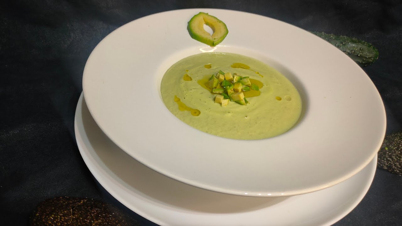 CREMA DE AGUACATE 🥑 Y PEPINO 🥒 SUPER RÁPIDO Y ECONÓMICO 😜