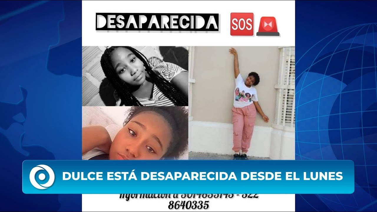 &iquest;D&oacute;nde est&aacute; Dulce Waldo? Buscan a la menor de edad,esaparecida en el barrio El L&iacute;bano