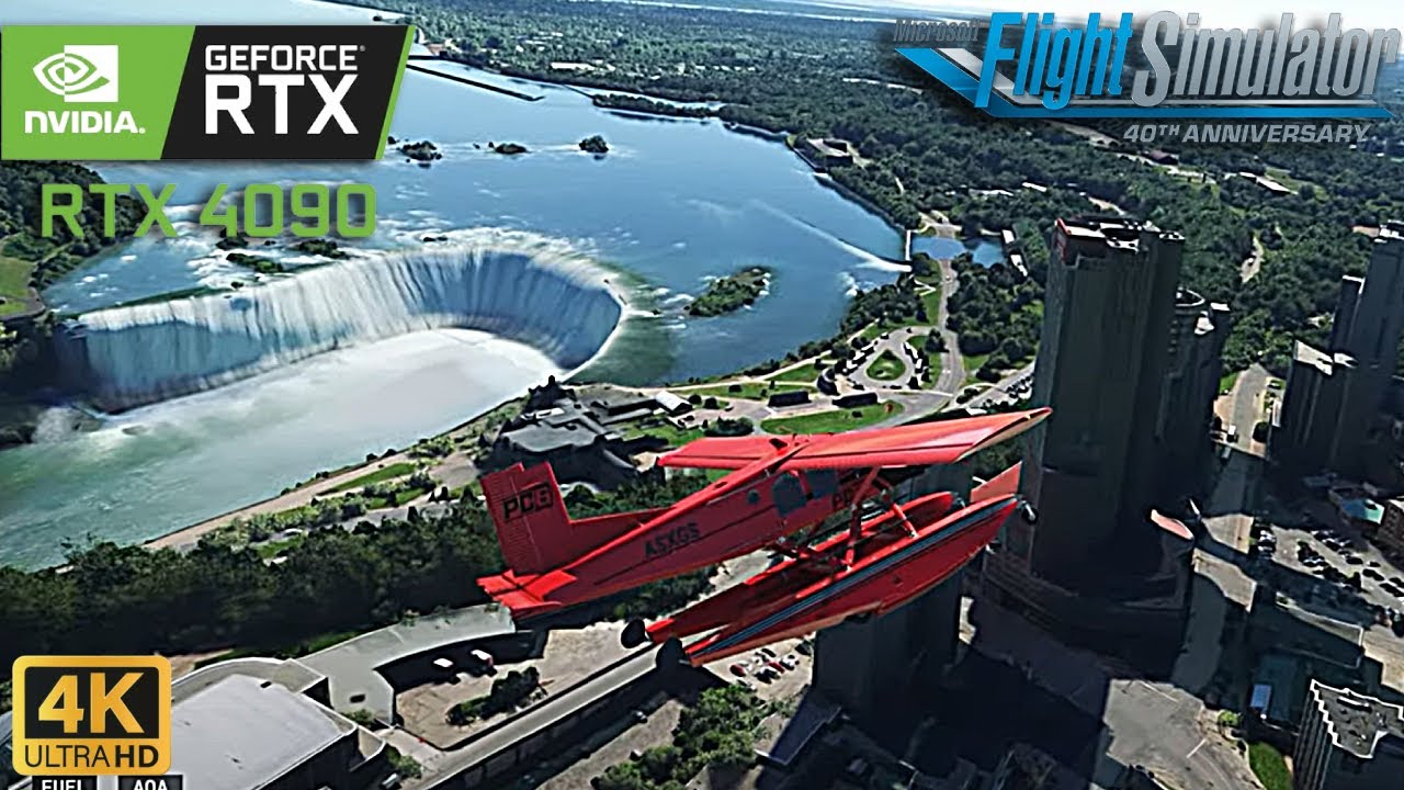 Niagara Falls: A Breathtaking RTX 4090 Flight Simulator Experience