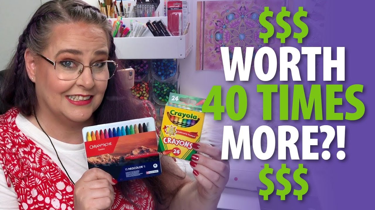 Caran d’Ache vs Crayola Crayons [Are They Really Worth 40x More?!]