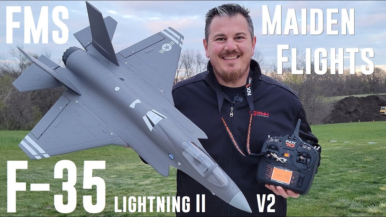 FMS - F-35 Lightning II - 64mm - Maiden Flights