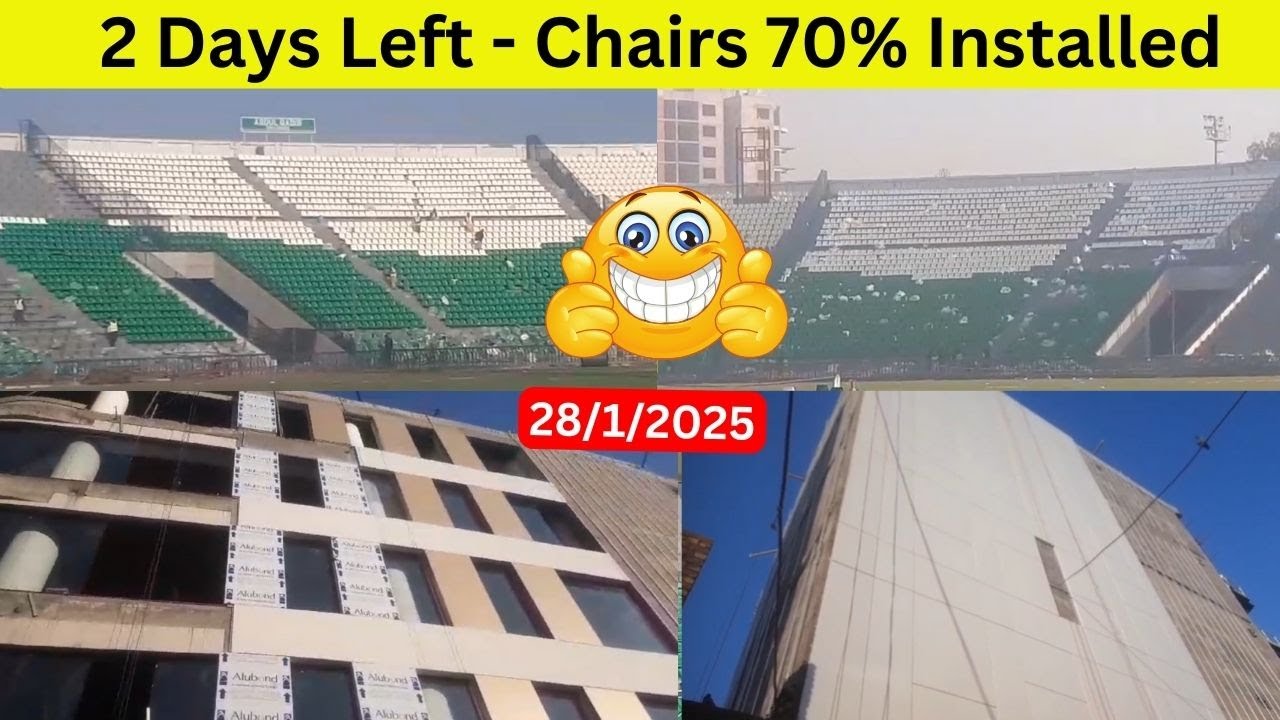 Gaddafi Stadium Lahore Renovation / Qaddafi Stadium Latest Update / Gaddafi Stadium Lahore Progress