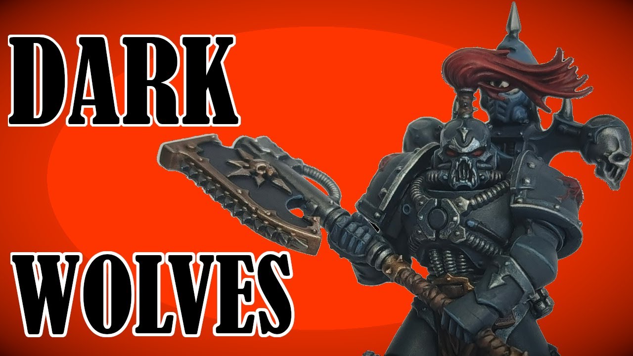 Chaos corrupted Space Wolves? How to paint Skyrar's Dark Wolves