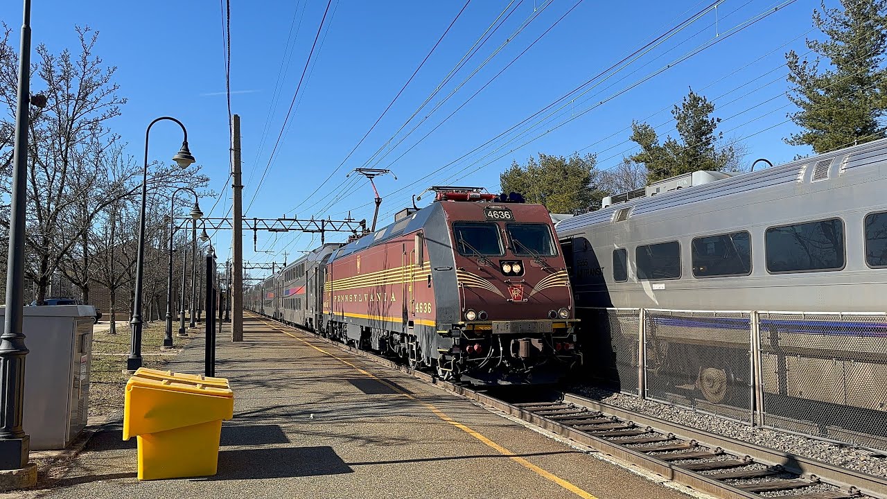 NJ Transit Morristown Line PM Rush Action w/ Portal Diversion Schedule @ Convent Station (3/9/26)