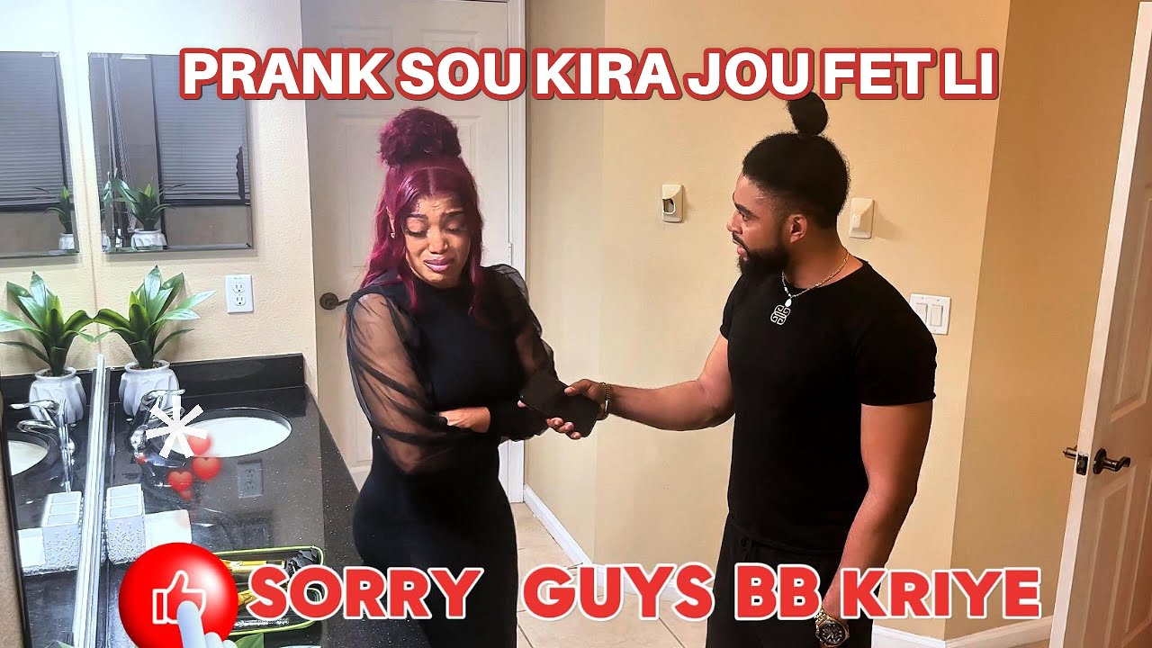 GADE POUKISA GMAX FÈ KIRA KRIYE PRÒP JOU FÈT LI,HOOO NOO PRANK SA TRÒP. 